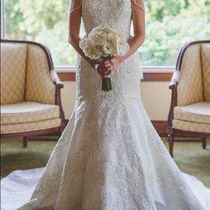 Wedding dress worn once